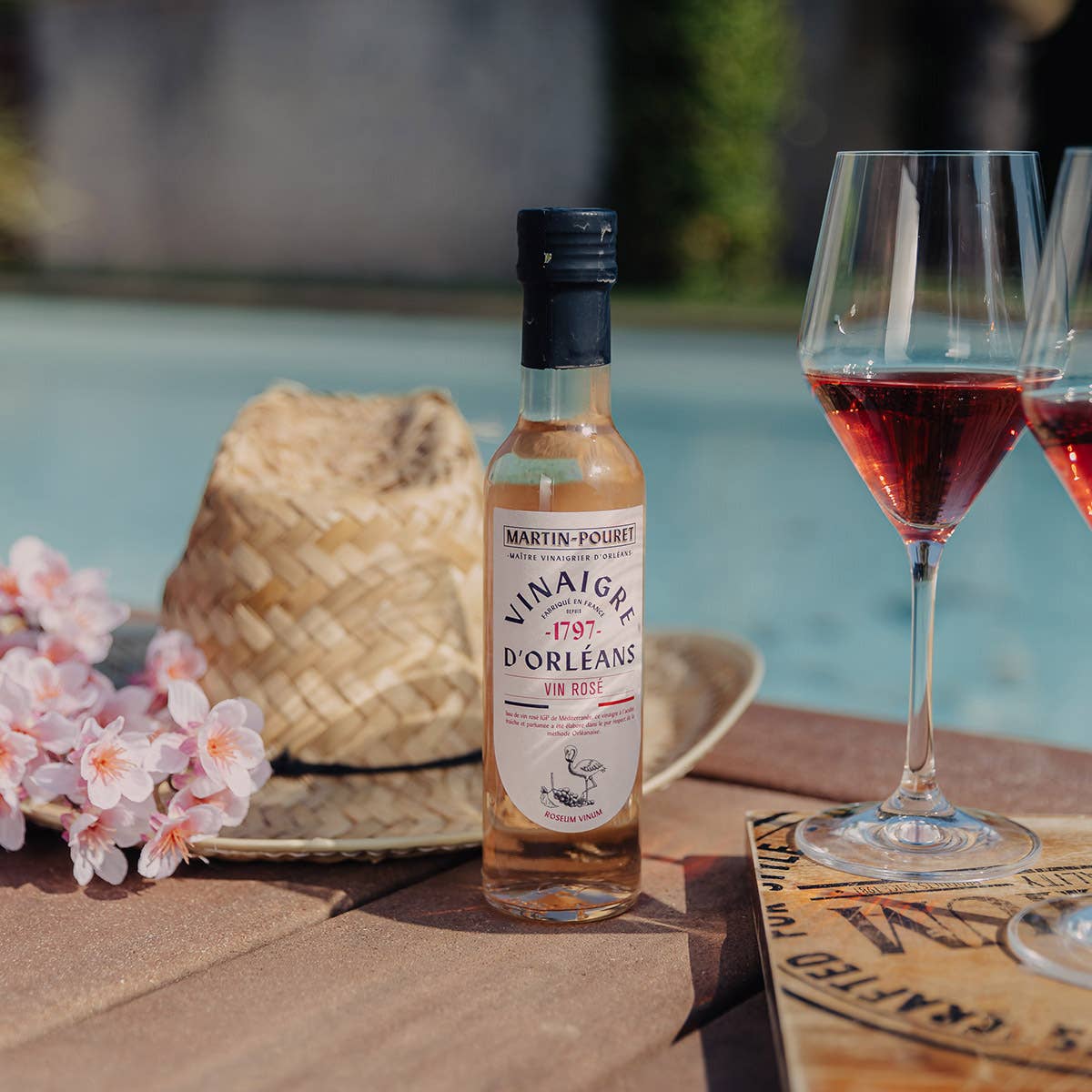 Martin-Pouret - Wholesale Vinegar - Rosé vinegar 250ml1