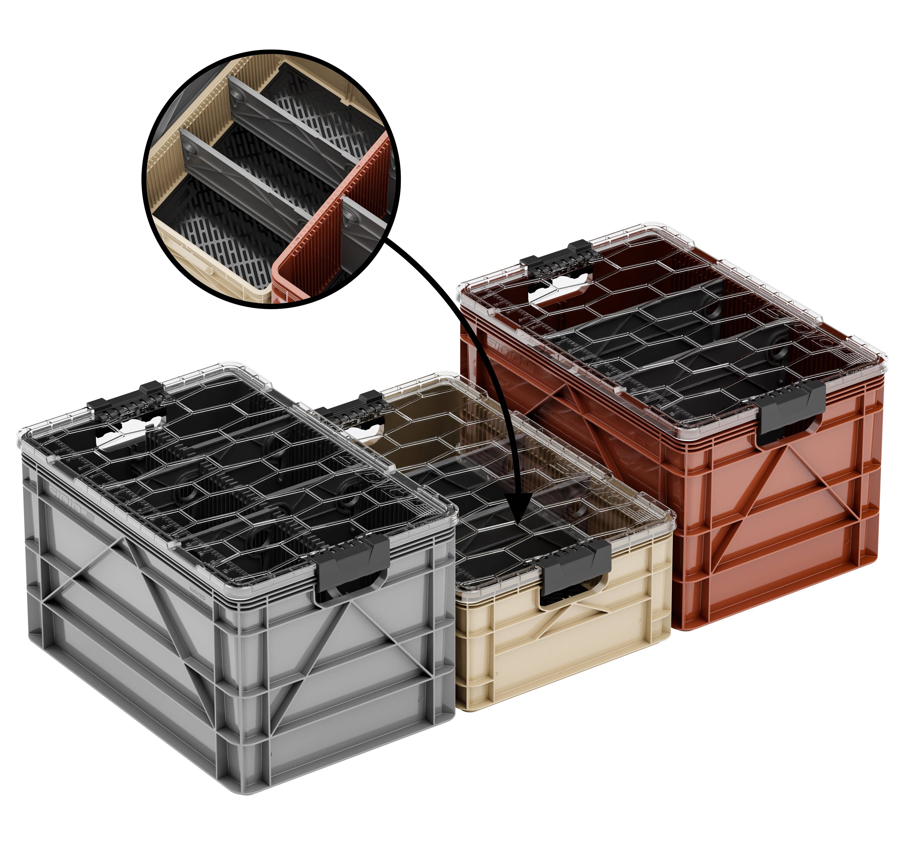 SIDIO - Venta al por mayor Cesta/caja de almacenamiento - Paquete PRO 2.02