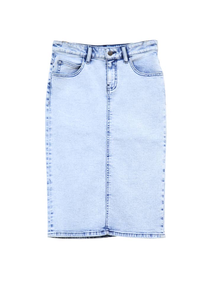 Joanna Vintage Light Indigo Rinse for wholesale by Beautiful One Modest