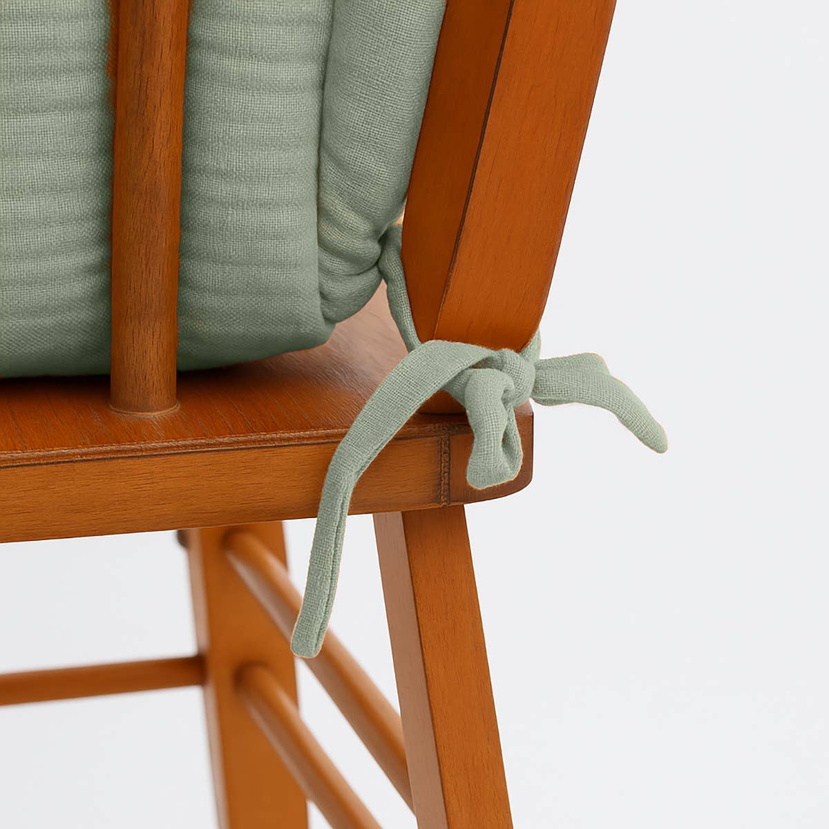 PAPATE - Wholesale Chair Cushion - Cushion High Chair in Organic Cotton - Green4