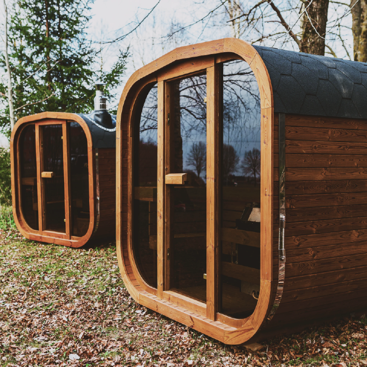 Patio Elegance - Wholesale Outdoor Ornament/Decor - Patio Elegance Outdoor Sauna MW12 ThermoWood for Your Perfect Backyard Retreat9