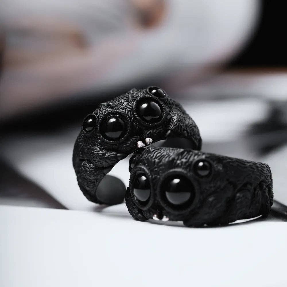 Coppertist.wu - Wholesale Cocktail/Statement Ring - Jumping Spider Ring 【Ship in 4 Weeks】4