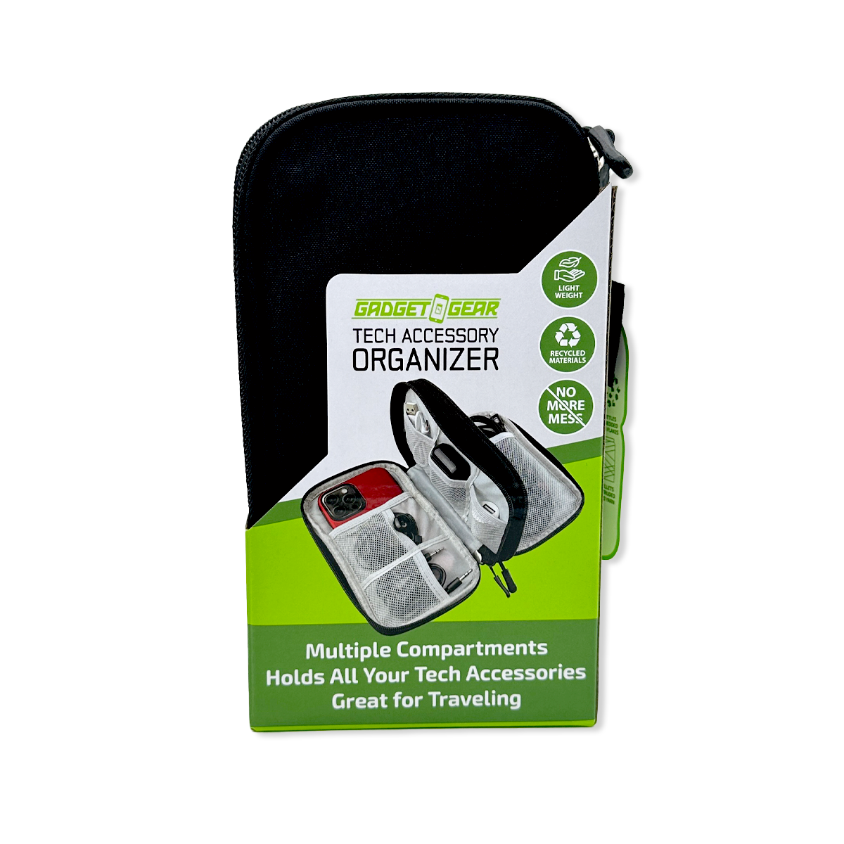 Novelty Brands - Wholesale Retailer Display - Accessories - Gadget Gear Tech Accessories Organizer Store Bag - 6/Display3