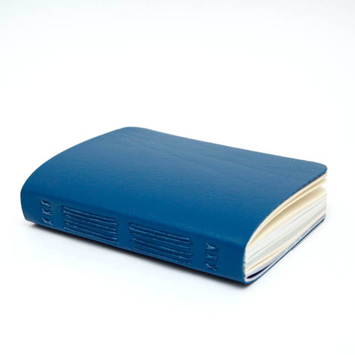 Original Brooks - Wholesale Notebook - Blue Handsewn Notebook with Assorted Paper1