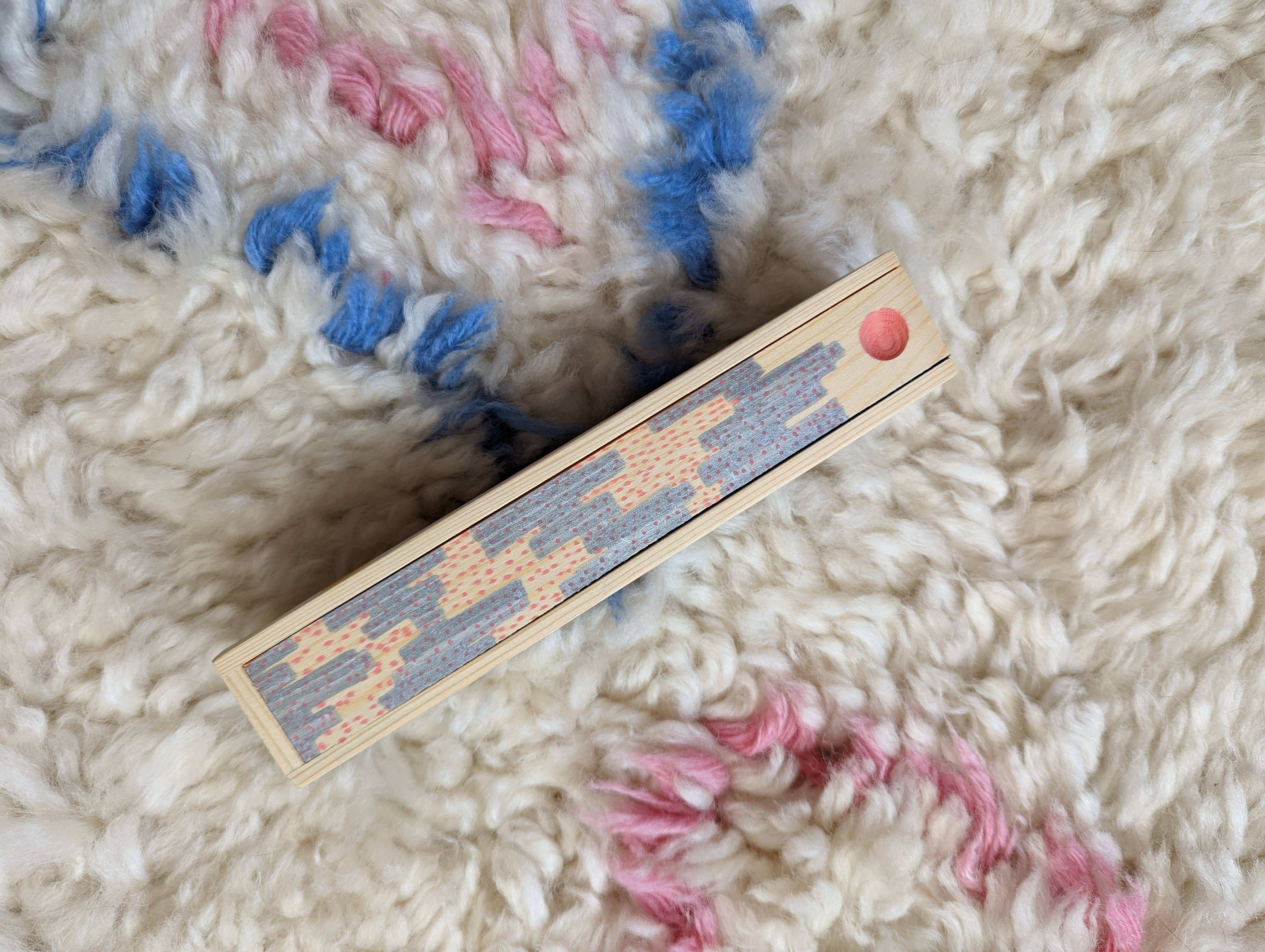 Foreignspell - Wholesale Decorative Box - Skyscrapers | Hand-Painted, One-of-a-Kind Wooden Box1