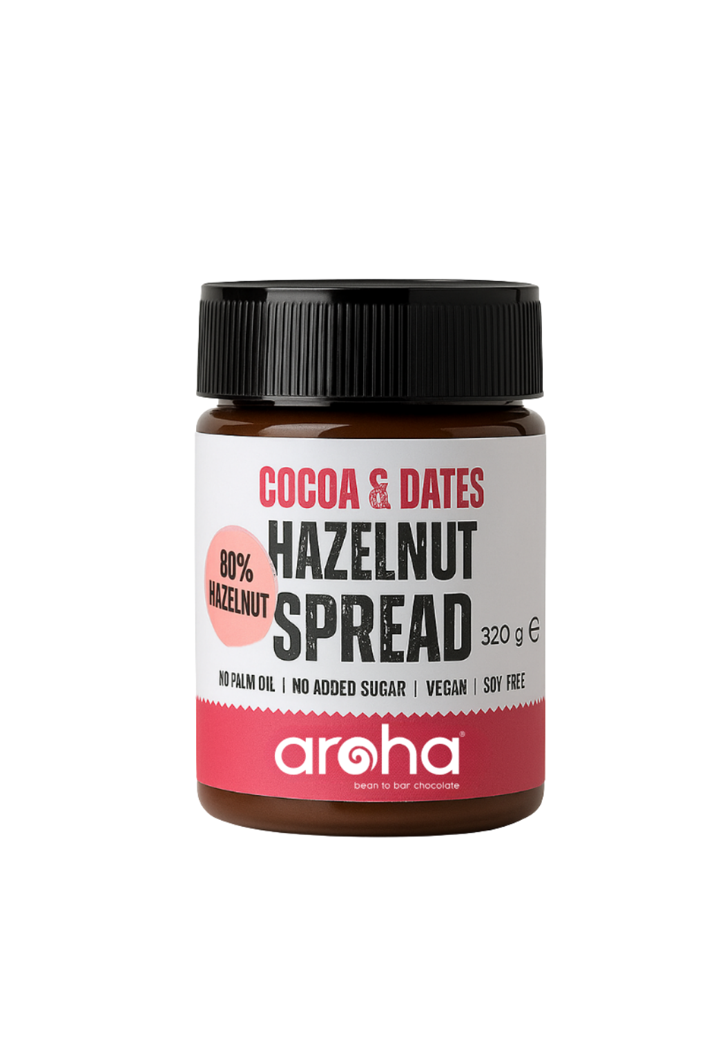 Bascuda – wholesale Nut butter – Aroha Hazelnut Spreads 320 gr2
