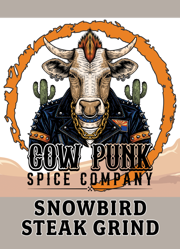 Cow Punk Spice Company - Wholesale Dried spice mix - Snowbird Steak Grind1