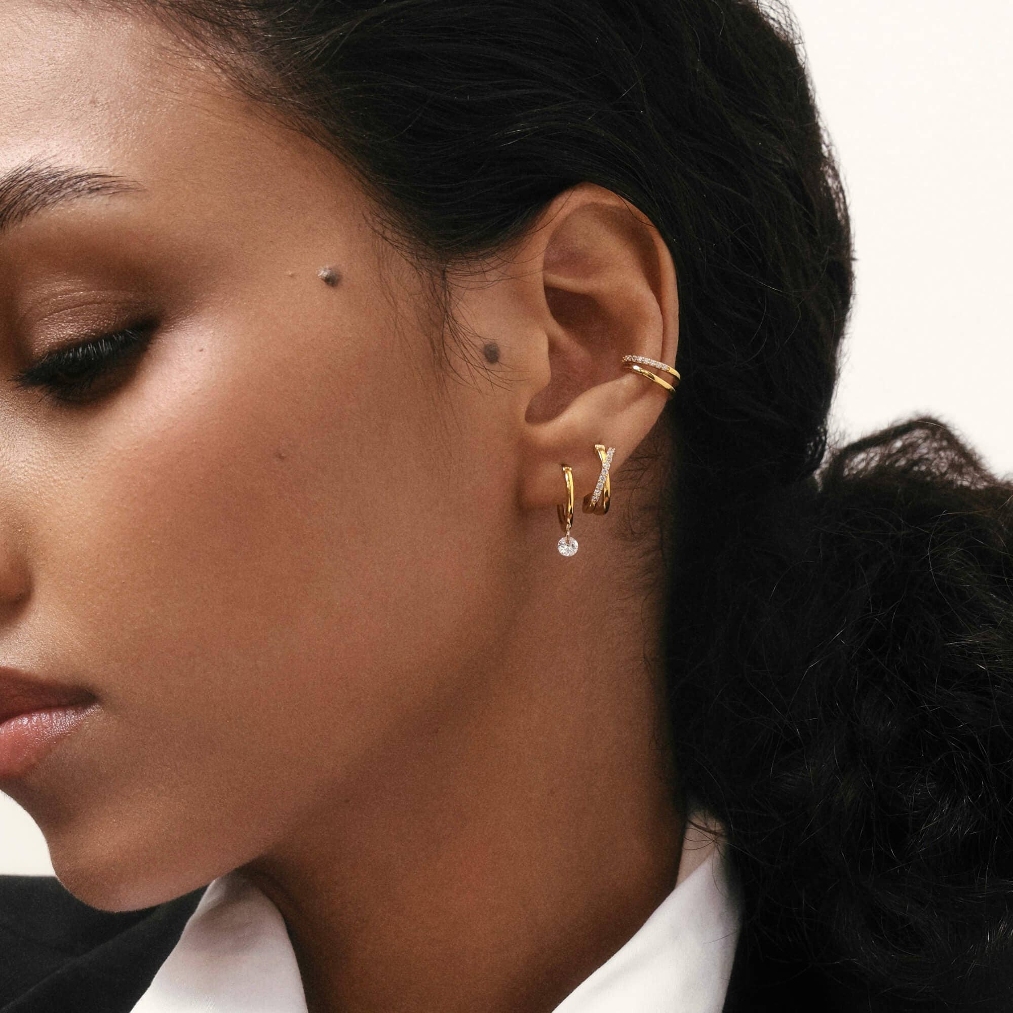 Pohesia - Wholesale Huggie Earrings - MELBOURNE EARRING3