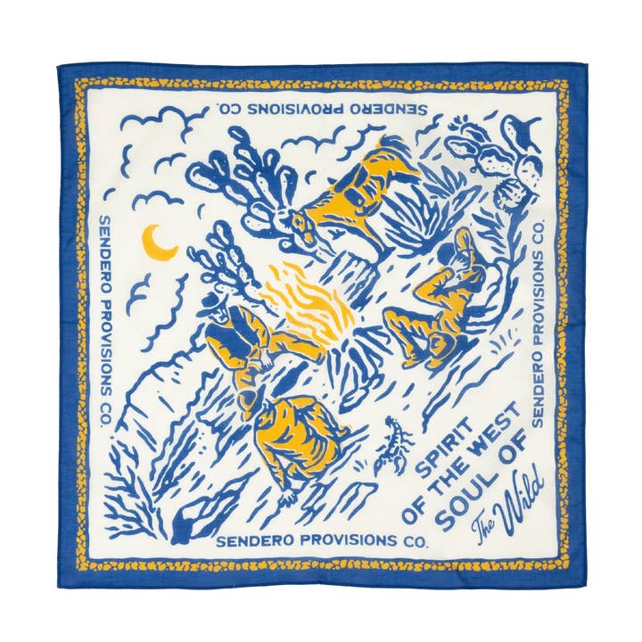 Bandana Cowboy Campfire pour la vente par Sendero Provisions Company