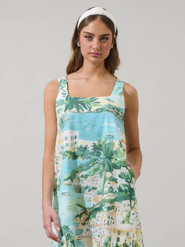 Piti Town Zenica Shift Mini Dress for wholesale by Sugarlips