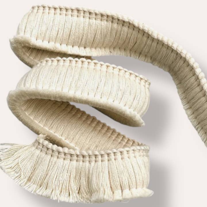 Rosie & Smudge - Wholesale Lumbar pillow - Blue Fringe Ticking Stripe Lumbar Oblong Complete Cushion8