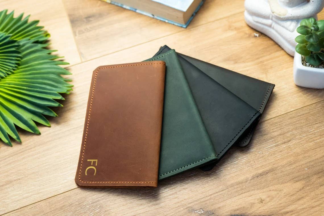 Pikore - Wholesale Wallet - Unisex - Leather checkbook cover3