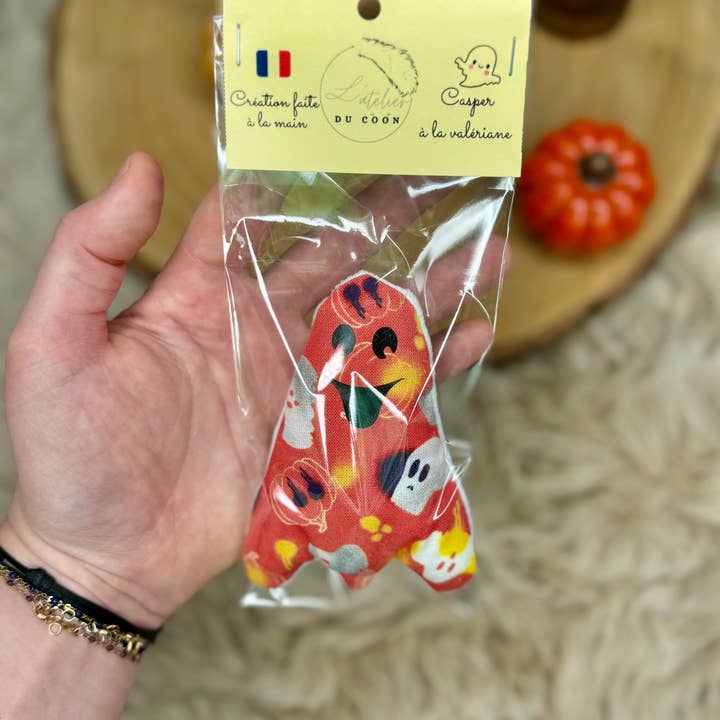 L'atelier du Coon - Wholesale Pet Toy - Cat - Casper with catnip or valerian - toy3