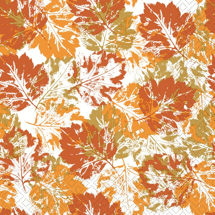 Paper Lunch Napkin Pack of 20 Harvest Leaves Fall for wholesale by Boston International