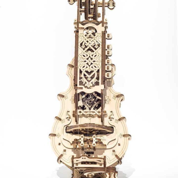 Ukidz LLC - Wholesale DIY Craft Kit - UGears Hurdy-Gurdy -Wooden 3D Puzzles - DIY