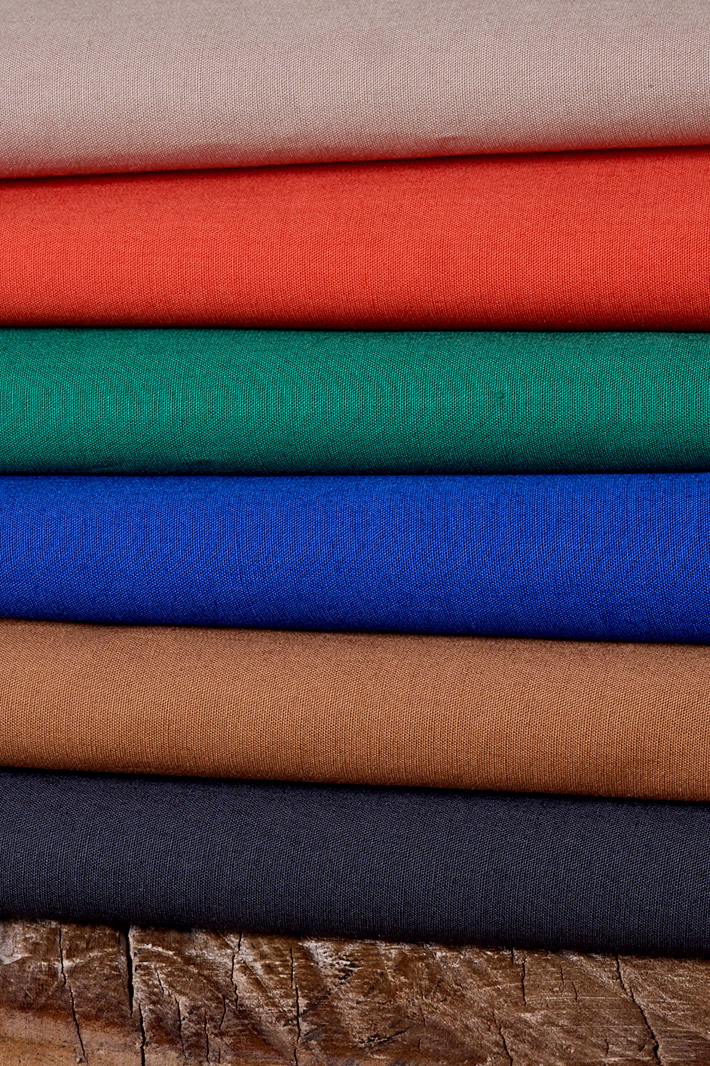 Atelier Brunette - Fabrics & Sewing Patterns Shop - Vente Tissu - Tissu Popeline Coquelicot Mandarine4