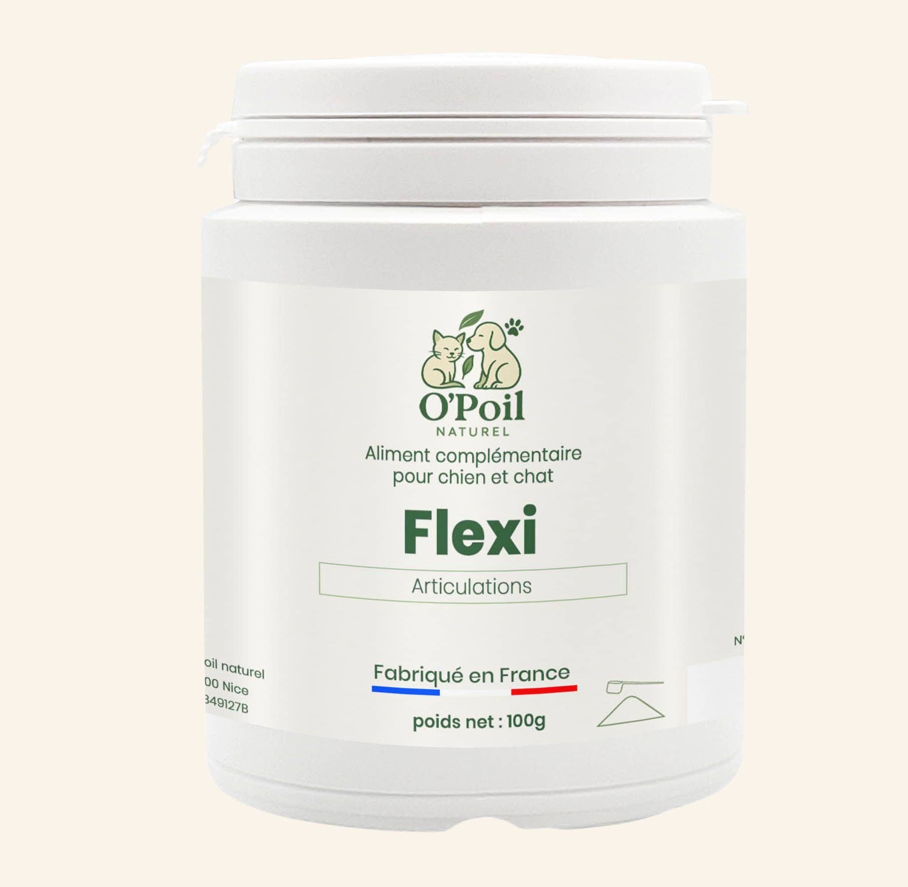 O'Poil Naturel - Wholesale Pet Supplement - Cat/Dog - Flexi2