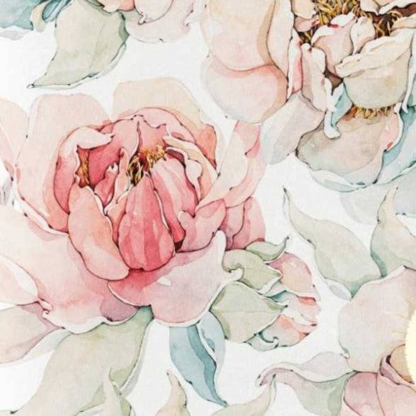 My Baby Avenue - Wholesale Wash Cloth - Kids & Baby - 8 Washable Baby Wipes "Peony"