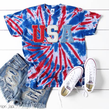 Bama Screens - Wholesale Sublimation Transfer - Varsity USA Chenille Letters #BS54999