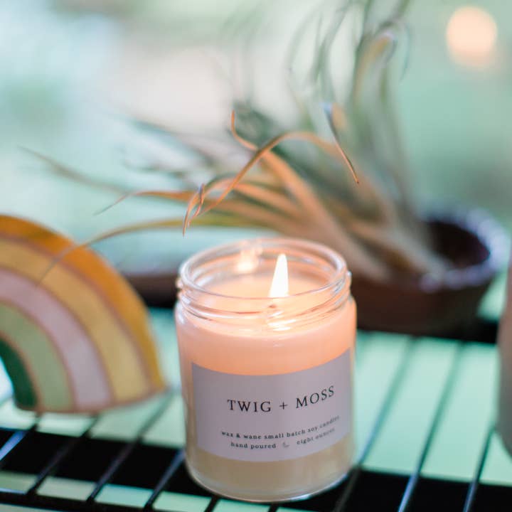 Wax and Wane Candles - Wholesale Jar/filled candle - Twig + Moss Modern Soy Candle8