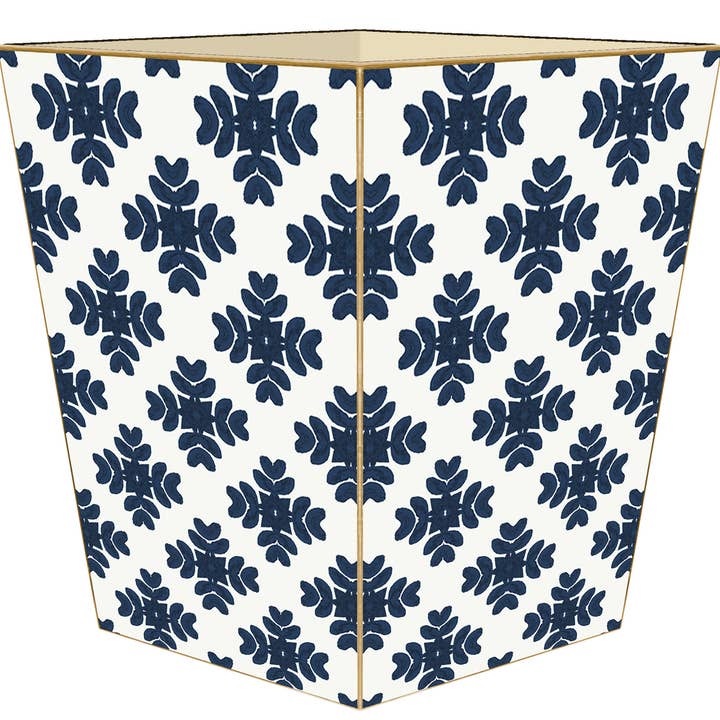 WB7844-Pinceladas Azul Marino por Laura Park Papelera para venta al por mayor de Marye-Kelley