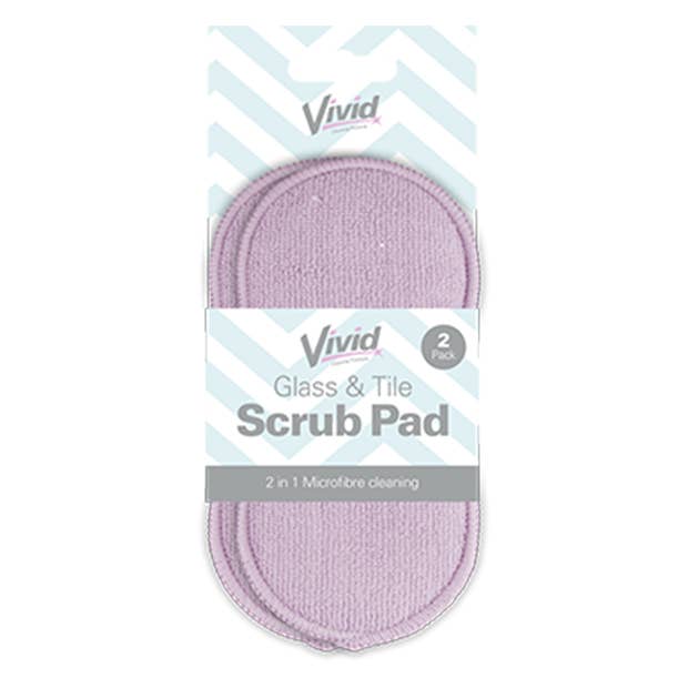 LMT-UK – wholesale Cleaning sponge – Glass & Tile Scrub Pad Buddy 2pk - 50562838636222