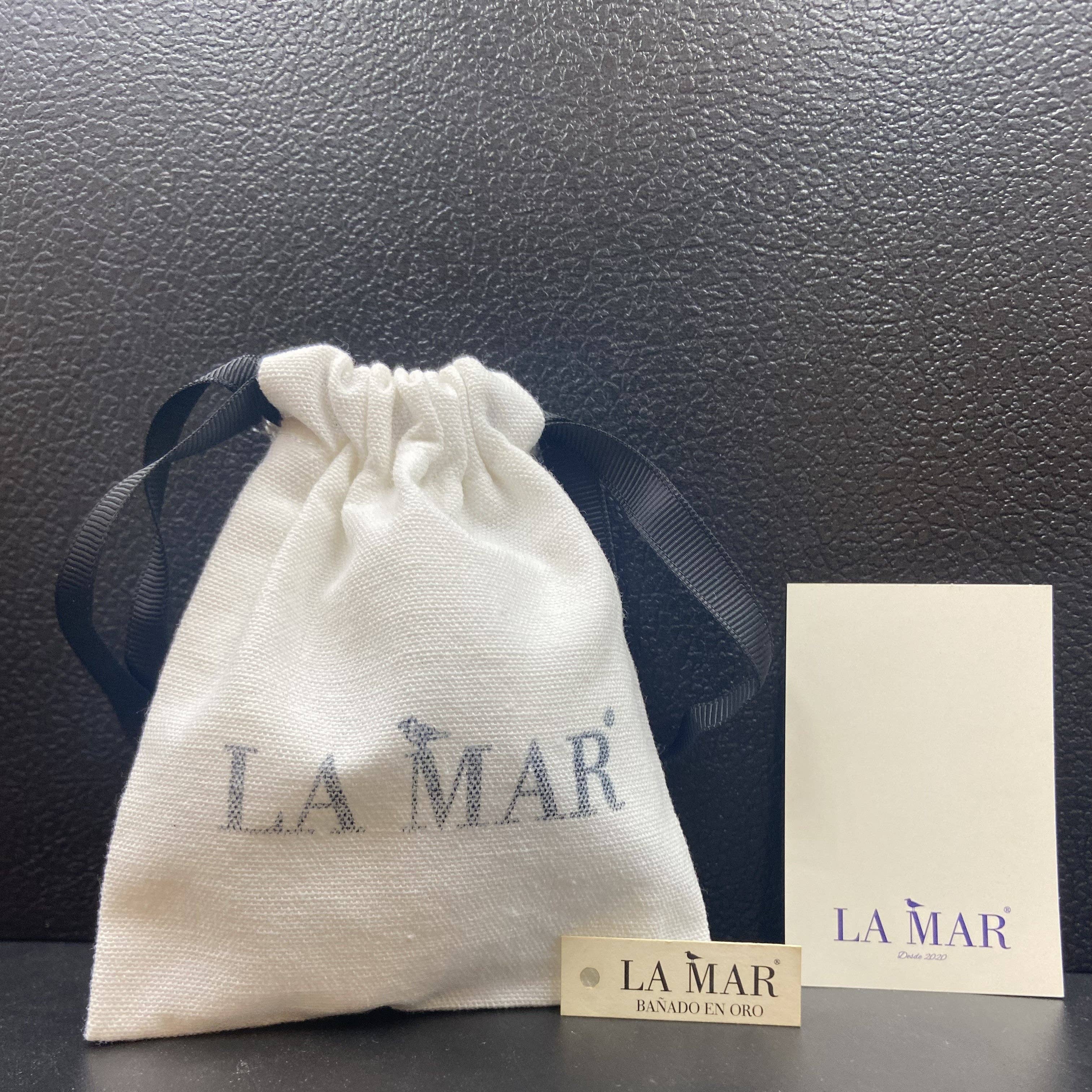 LA MAR - Wholesale Cocktail/Statement Ring - Ring 1 stone - mother-of-pearl cabochon gold-plated6