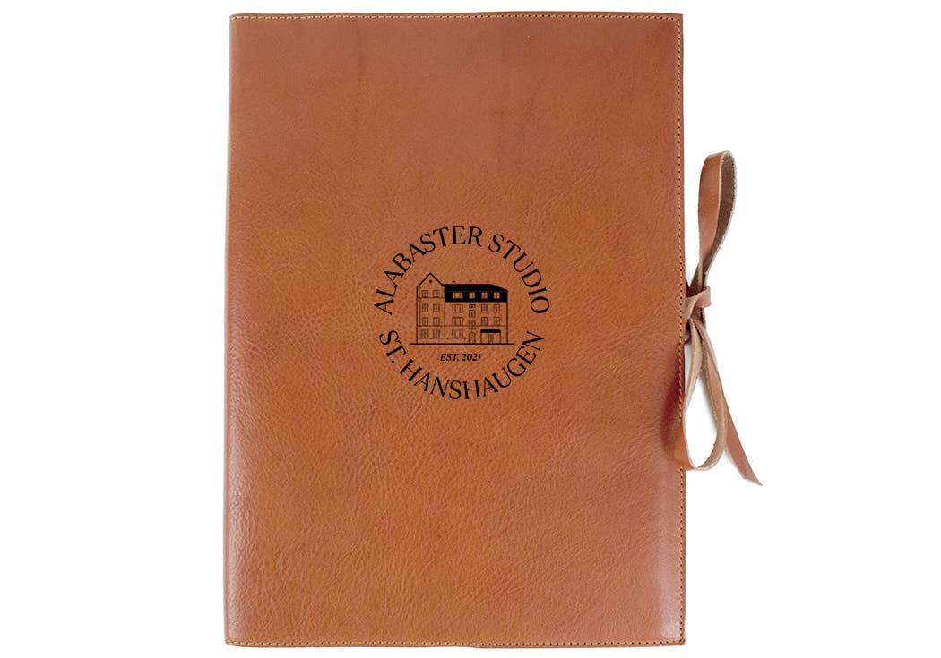 Sattel Brown LEATHERKIND Rustico Notizbuch, A4, nachfüllbar für den Großhandel auf Faire2