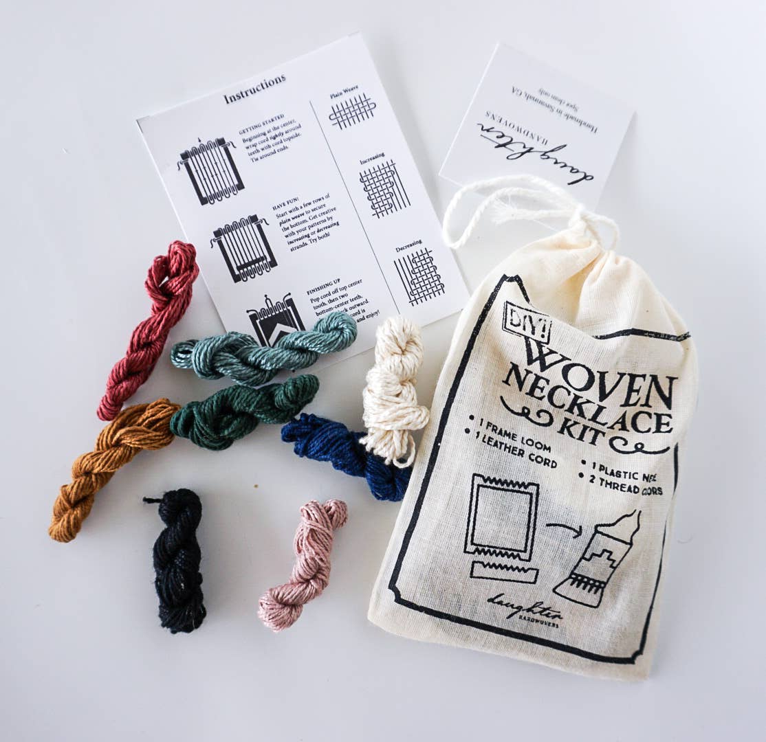 Daughter Handwovens – Engroshandel DIY-hobbysæt – DIY Vævet halskæde Kit7