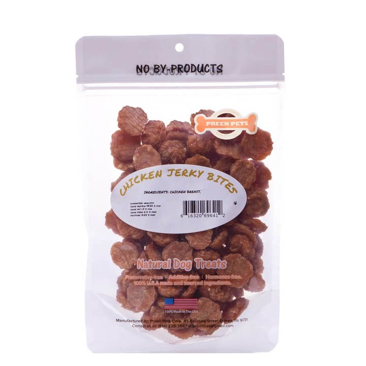 Preen Pets - Wholesale Pet Treats - Dog - Chicken Jerky Bites1