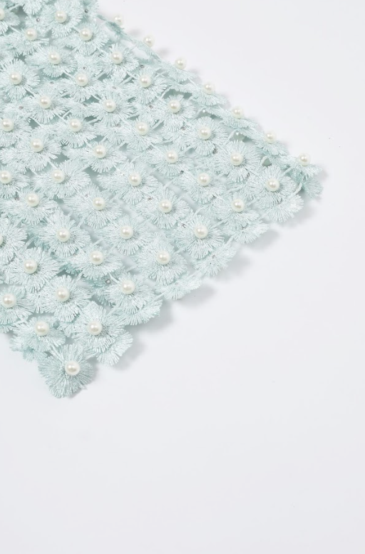 RIVIR - Vendita all'ingrosso Camicetta - Donna - TOP ALL'UNCINETTO CON PERLINE10