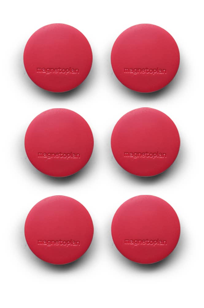 multicolor Juego de imanes, 6 piezas, plástico, surtido 3 colores. de venta al por mayor en Faire1