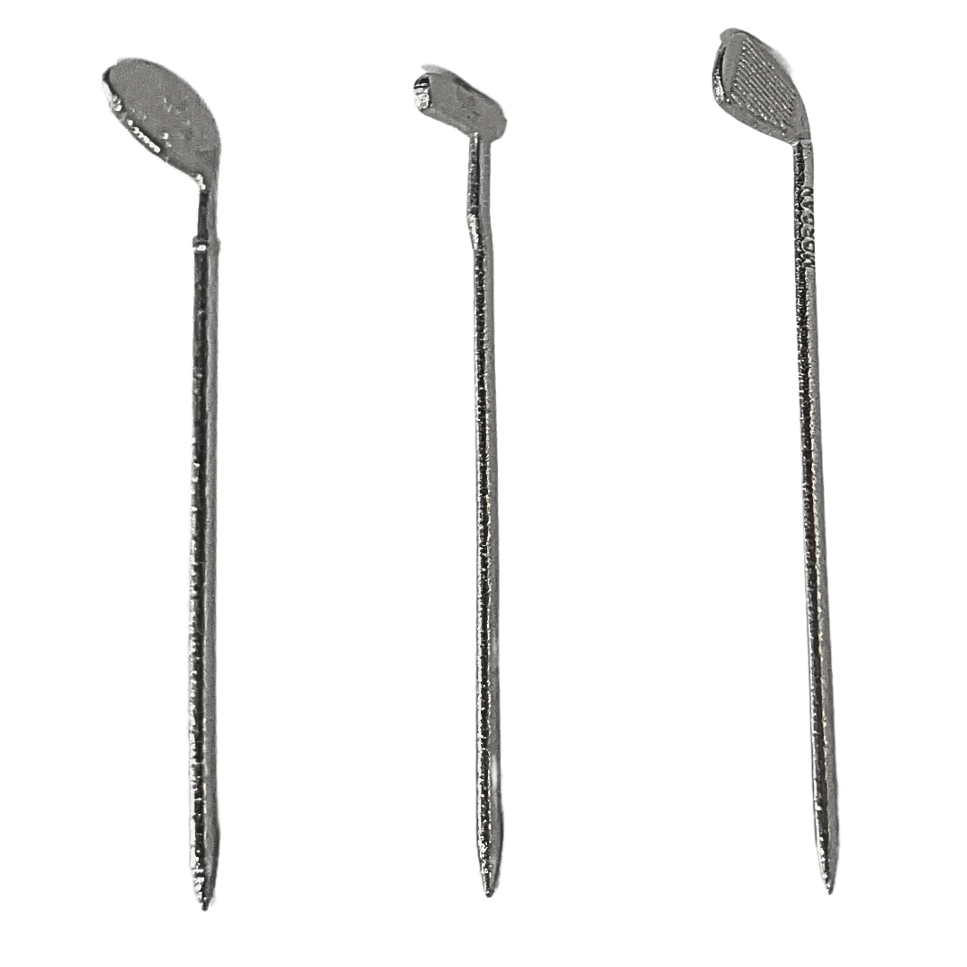 House of Morgan Pewter - Wholesale Tooth Picks/Party Picks - Golf Club Gifts - Putter - Iron - Wood - Golf Toothpicks2