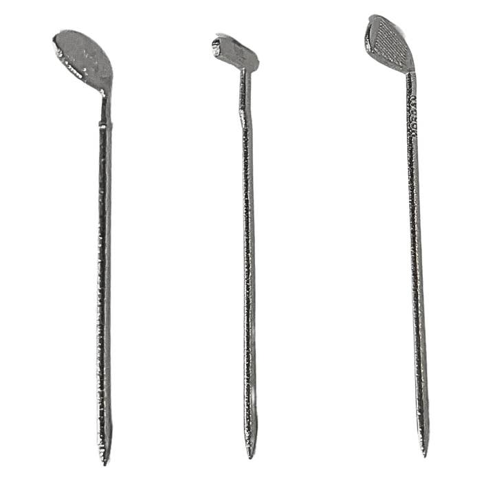 House of Morgan Pewter - Wholesale Tooth picks/party picks - Golf Club Gifts - Putter - Iron - Wood - Golf Toothpicks2