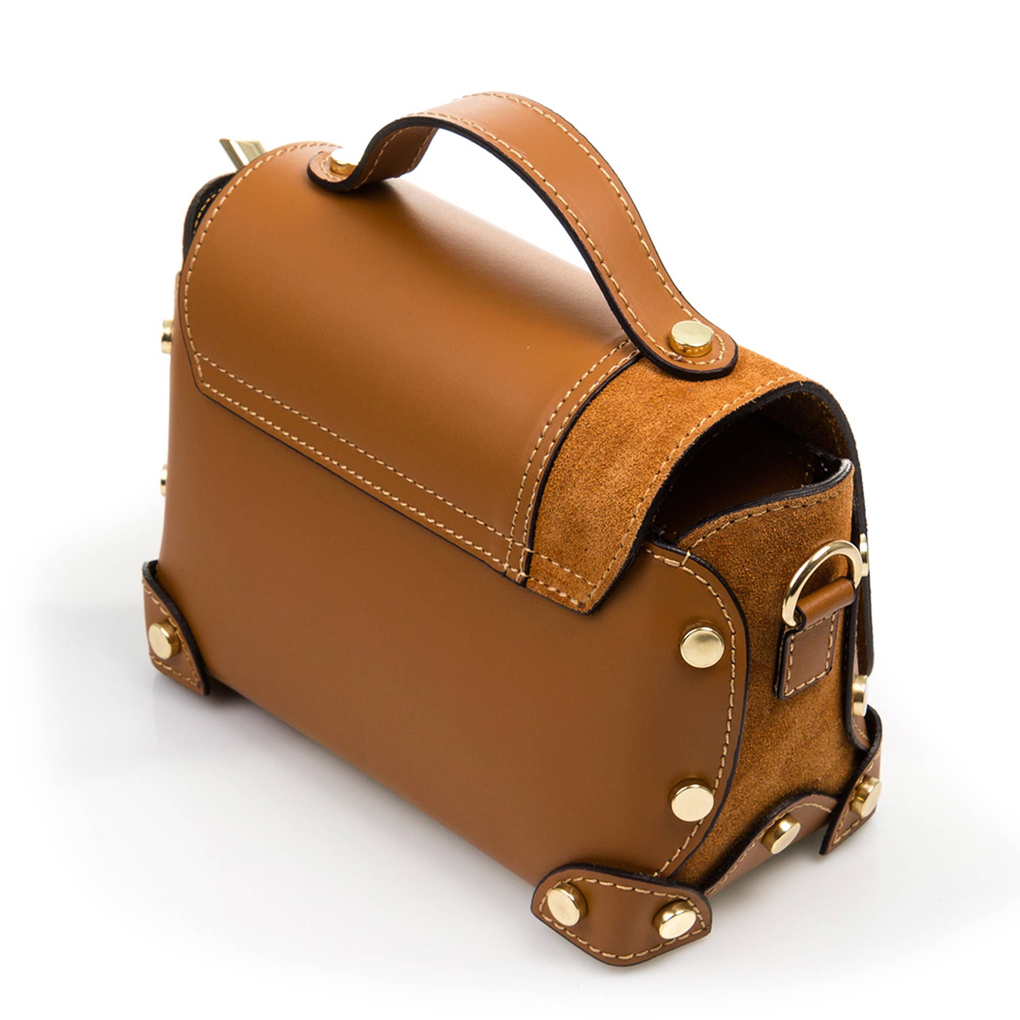 FIRENZE ARTEGIANI – Mala com alça superior – Mulher por atacado – Bolsa feminina Agerola. Couro genuíno Ruga Suede14