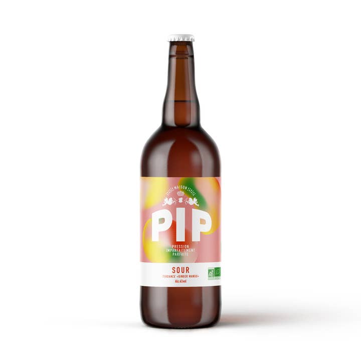 TRENDY SOUR GINGER MANGO 4% 75cl - ORGANIC for wholesale by Maison PIP
