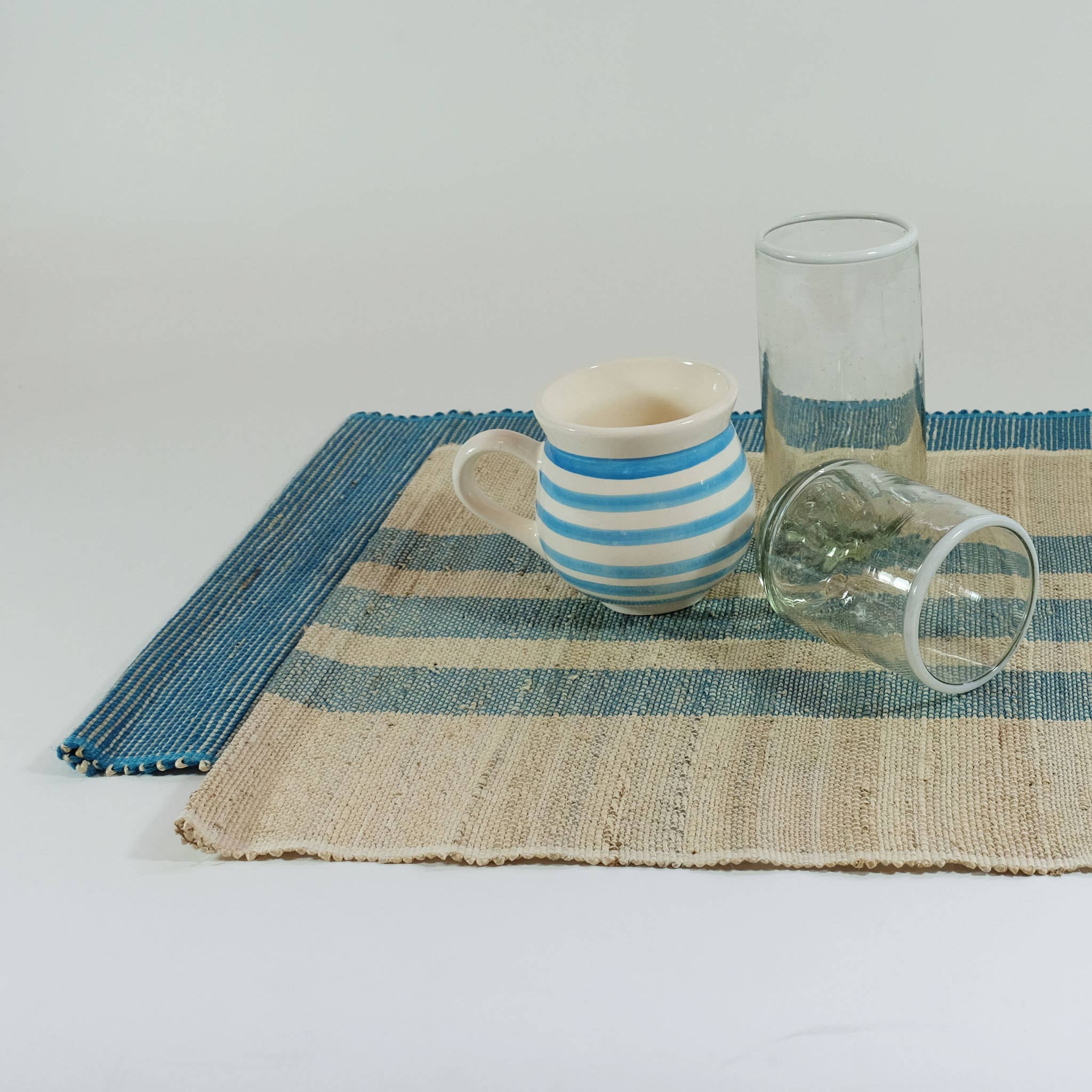 Sobremesa - Vendita all'ingrosso Bicchiere/tazza - Bicchiere impilabile medio White Rim, Vetreria5