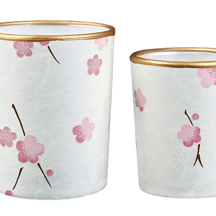 Medium värmeljushållare, Aiko/Rosa för wholesale av LILI'S LOFT