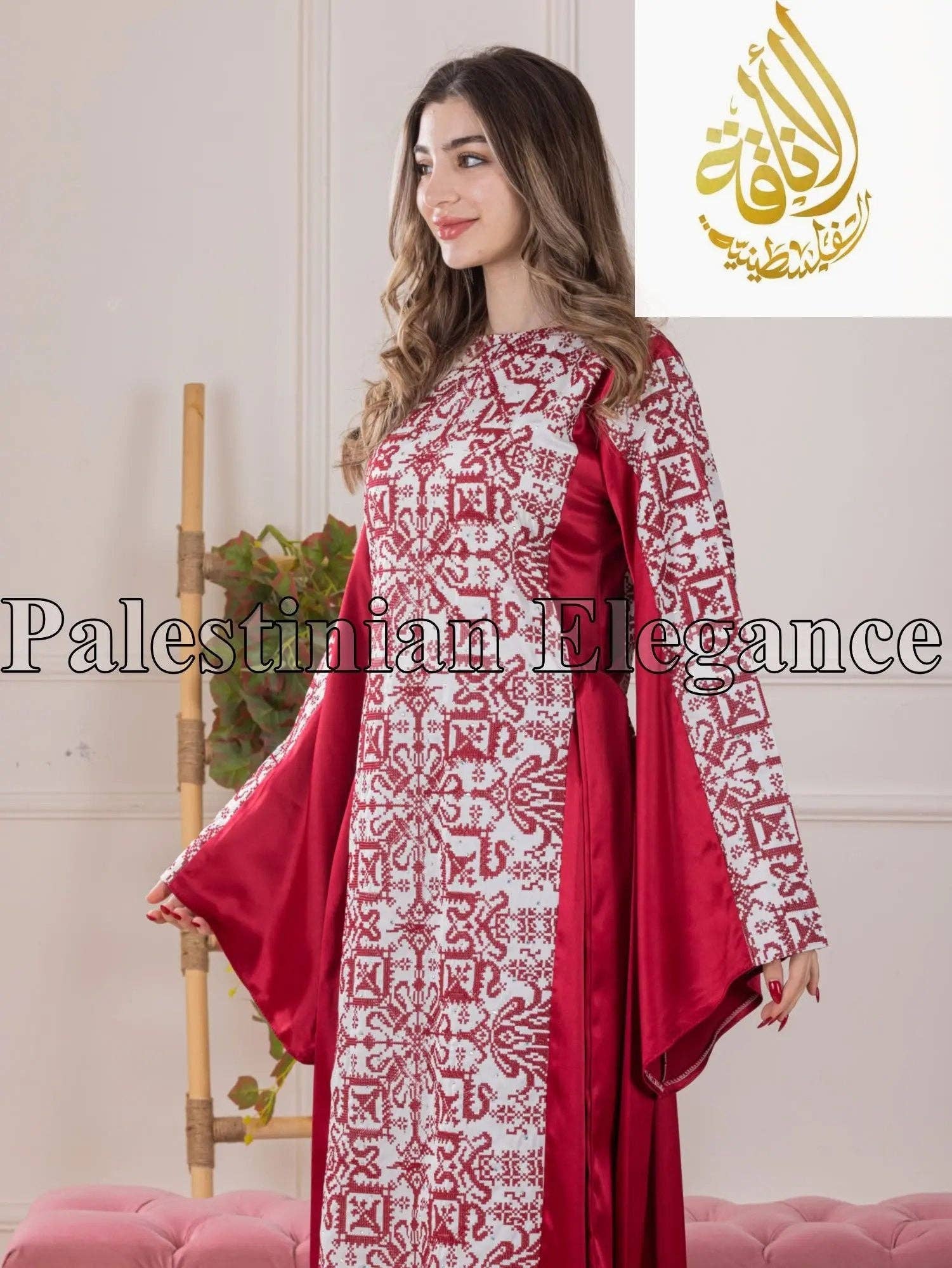 Palestinian Elegance - Wholesale Dress - Women's - Modern Zahra Embroidered Dress | Modest Palestinian Thobe20