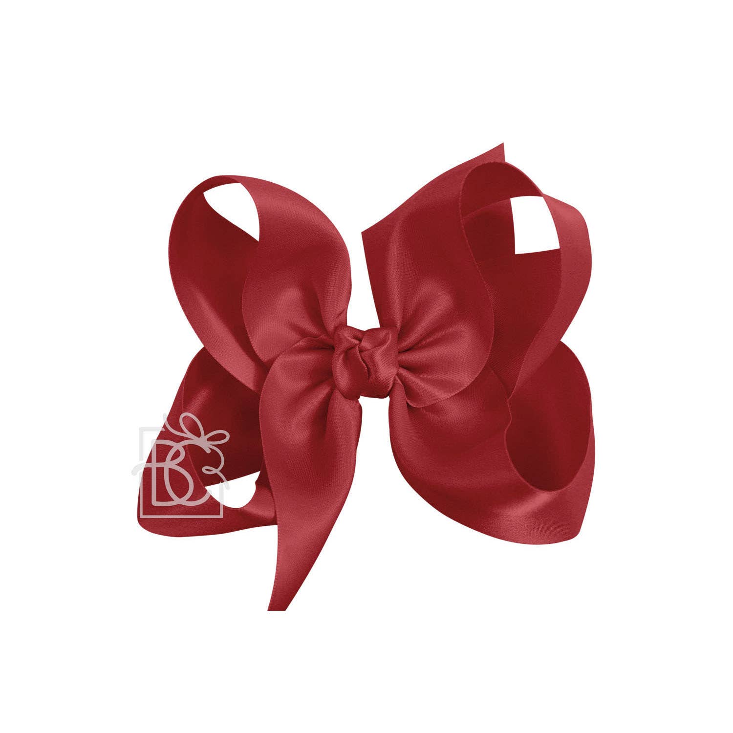 Beyond Creations, LLC - Wholesale Hair Bow - Kids - SATIN BOW ON CLIP59