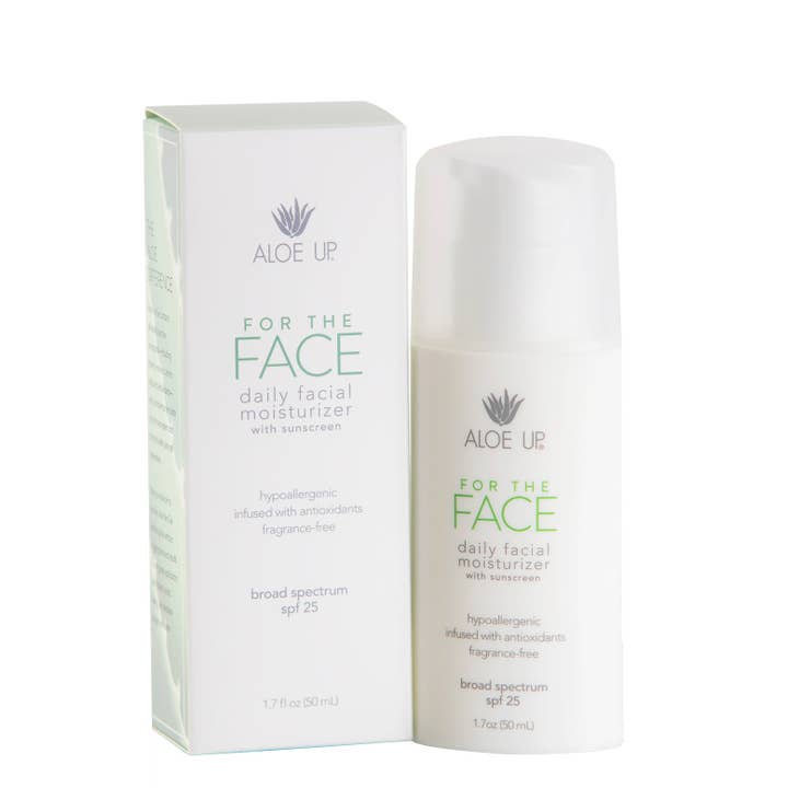 Aloe Up Sun & Skincare - Wholesale Sunscreen - For The Face Daily Moisturizer SPF 25