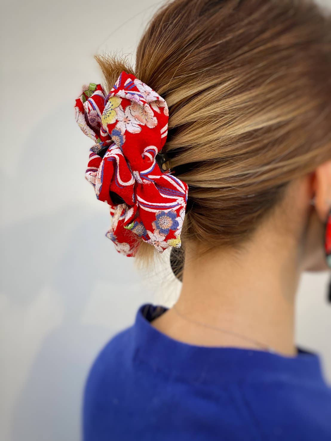 KOTO - Wholesale Hair Clip - Women's - Kimono Fabric Ribbon Hair Clip1