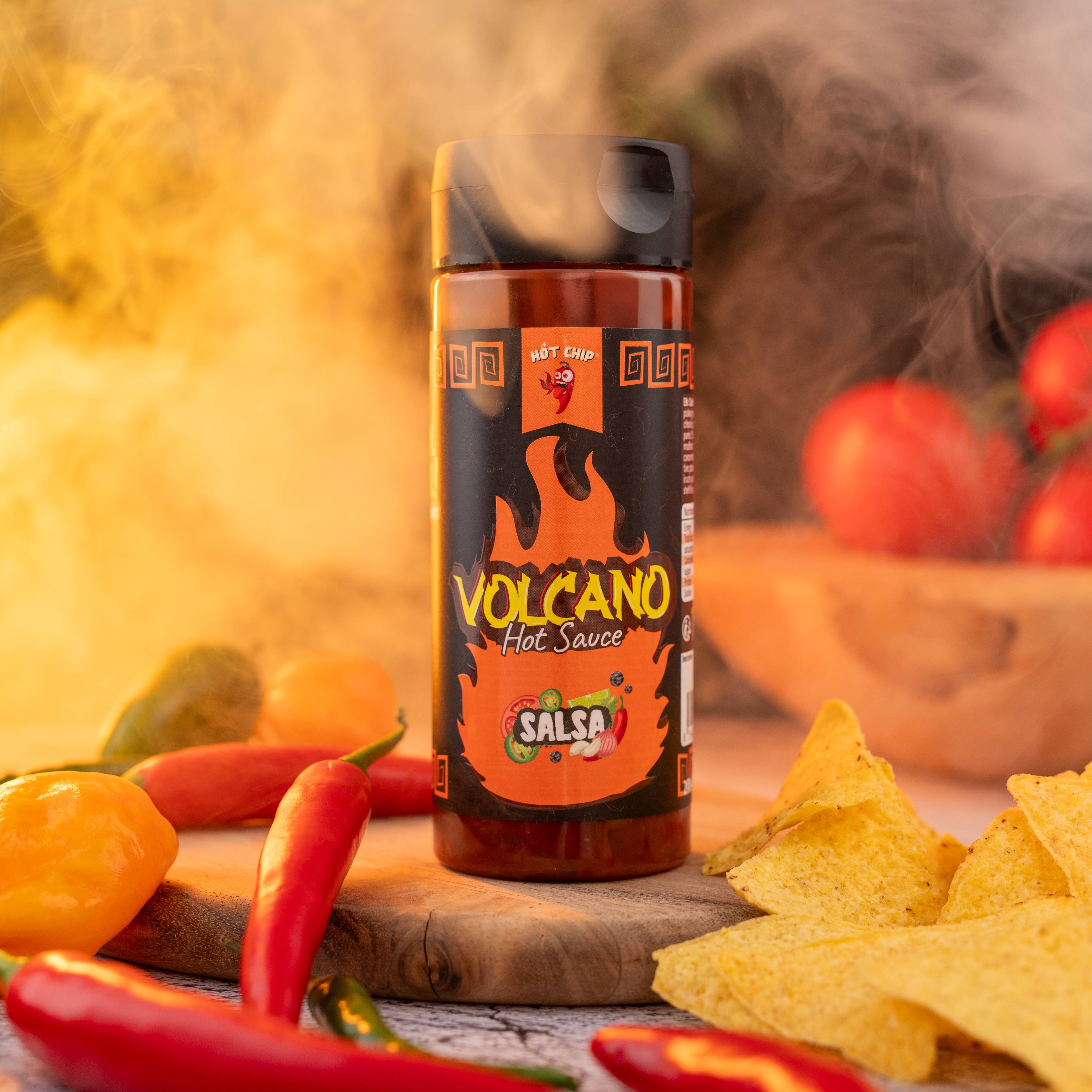 HOT-CHIP – Engroshandel Hot sauce – Salsa Hot Sauce 270 ml – Vulkan1