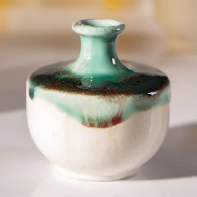 Vase en céramique Drop Wide pour la vente par Jorbo Collection