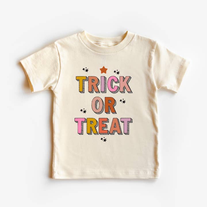 Trick or Treat Halloween Kids Shirt for wholesale by Benny & Ray Apparel