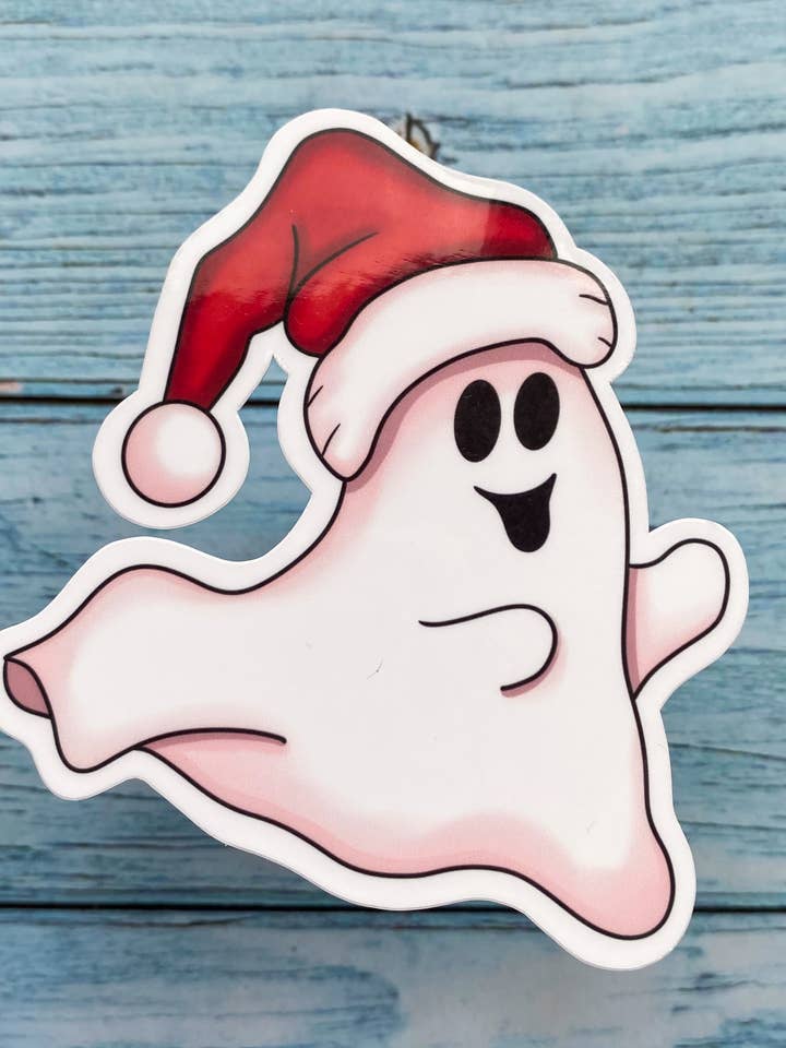 Vinyl Christmas Sticker | Christmas Spirit Sticker for wholesale by Melanie Feltham Art