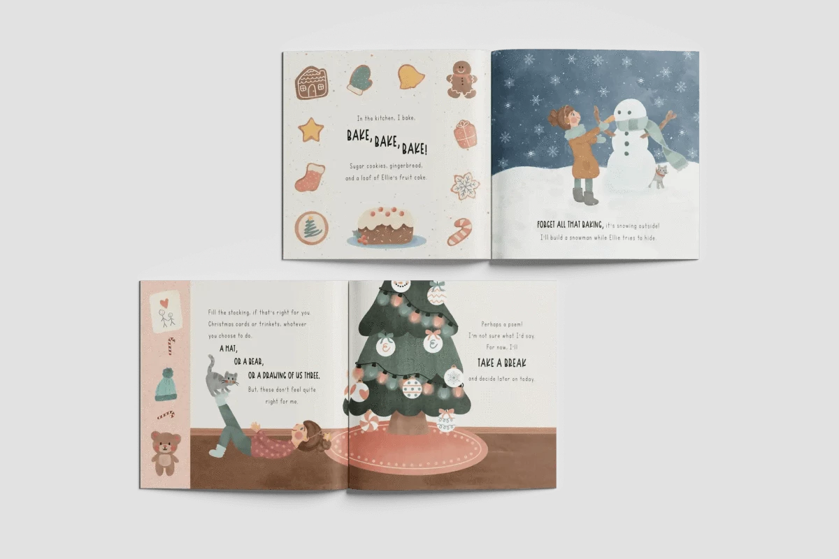 In Memory Of You - Wholesale Early Reader Book (6-8) - Eden and Ellie's Christmas is Not the Same9