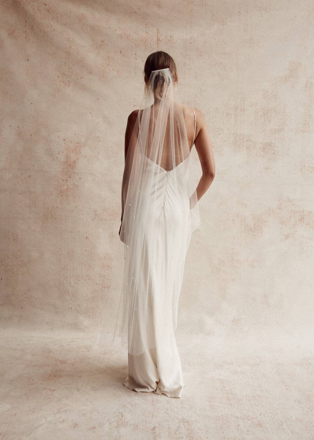 Dove Grey Accessories - Venta al por mayor Velo - Mujer - VELO JEMIMA PERLADO1