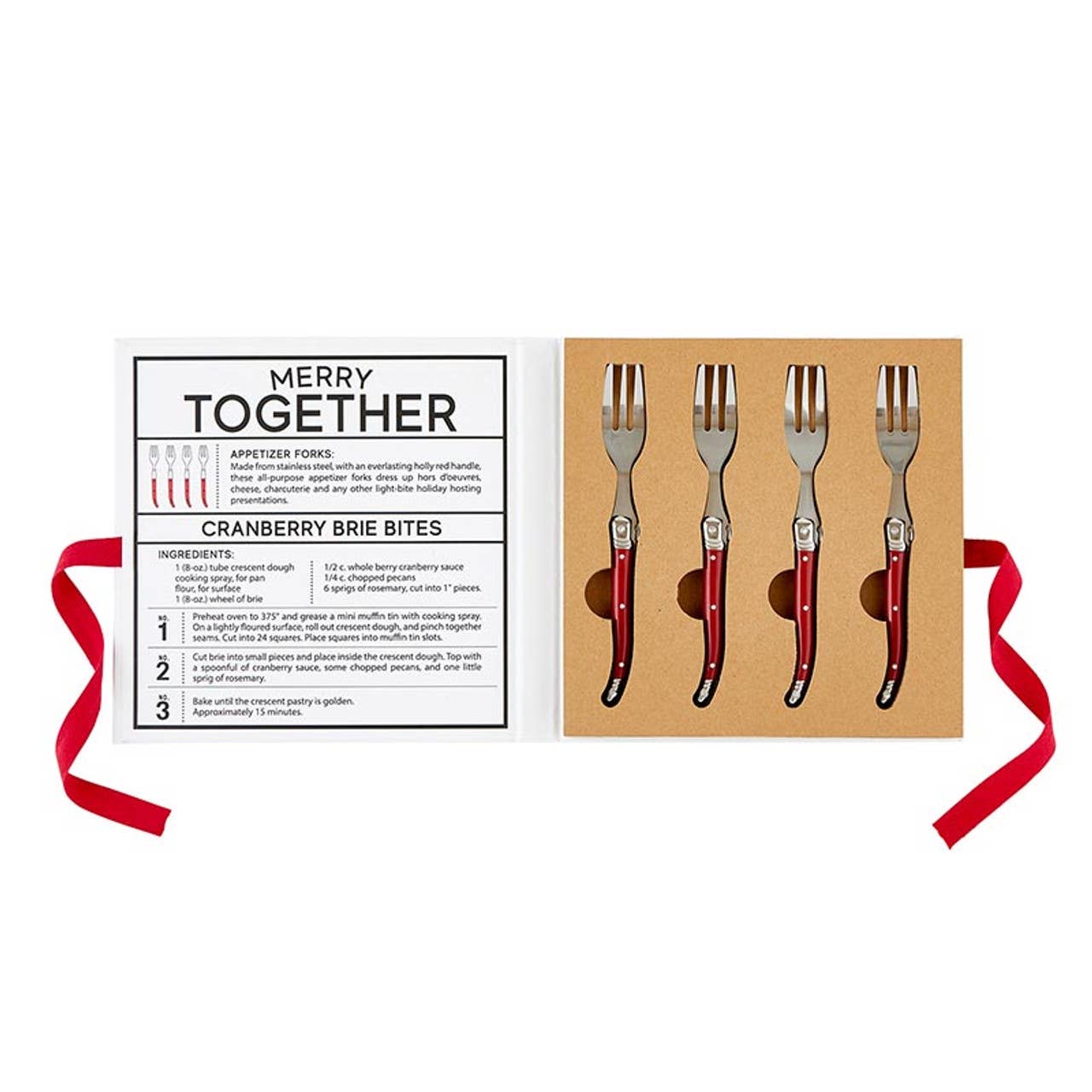 Santa Barbara Design Studio by Creative Brands - Wholesale Flatware Set - Charcuterie Forks Book Box1