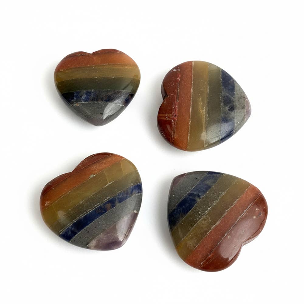 VIE – Großhandel Spiritueller Stein/Kristall – Kleines Kristallherz, 3 cm13